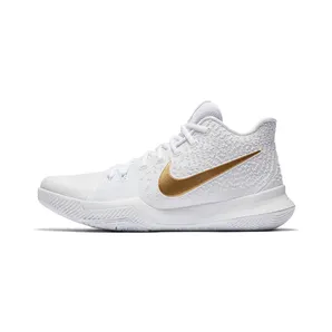 Nike Kyrie 3 ‘Finals’ White/Metallic Gold-Metallic Gold (852395-902)
