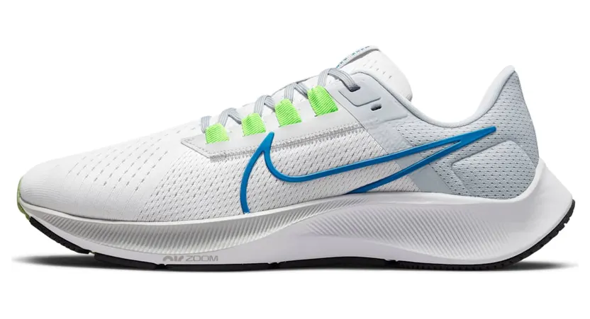 Nike Air Zoom Pegasus 38 Pure Platinum Imperial Blue (CW7356-103)