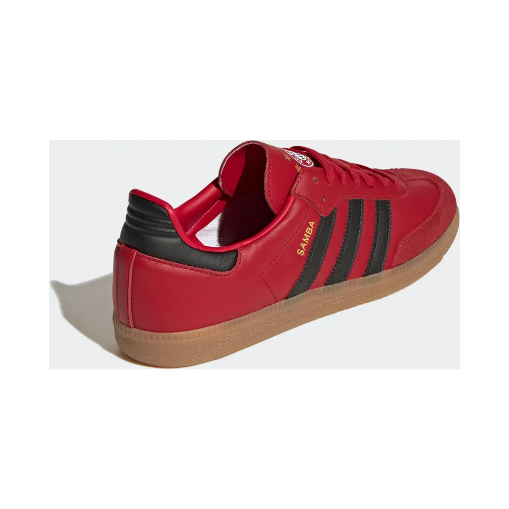Adidas Samba Team Team Power Red 2 / Core Black / Gum (HQ7031)