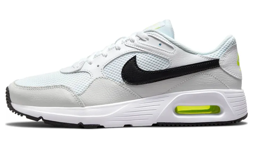 Nike Air Max SC White Photon Dust Black Volt (CW4555-105)