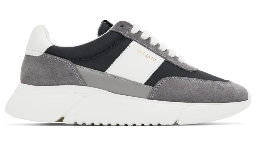Axel Arigato Black & Grey Genesis Vintage Sneakers (35101)