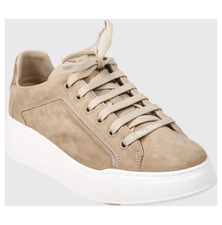 Max Mara Suede Sneakers Nude (2614761031600039)