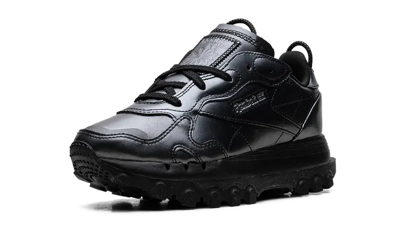 Reebok Cardi B Classic Leather Shoes Core Black / Core Black / Dark Silver (GW2631)