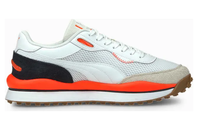 Puma Style Rider met een warme textuur Black/White (37338205)