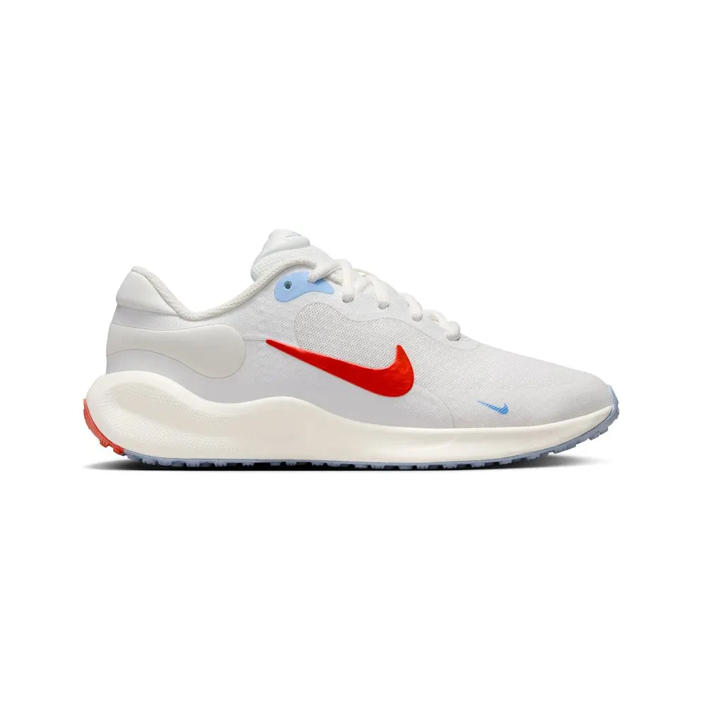 Nike Revolution 7 Summit White Sail Psychic Blue Picante Red (FB7689-104)