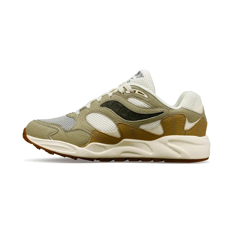 SAUCONY Grid Shadow 2 Mushroom “Sand / Sage” (S70799-1)