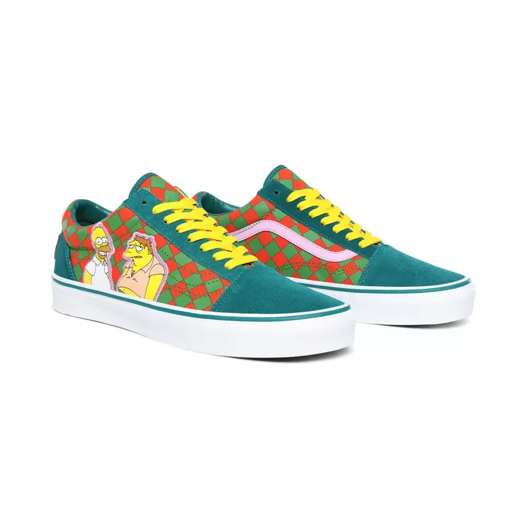 Vans The Simpsons x Old Skool ‘Moe’s Tavern’ Green/Orange (VN0A4BV521L)