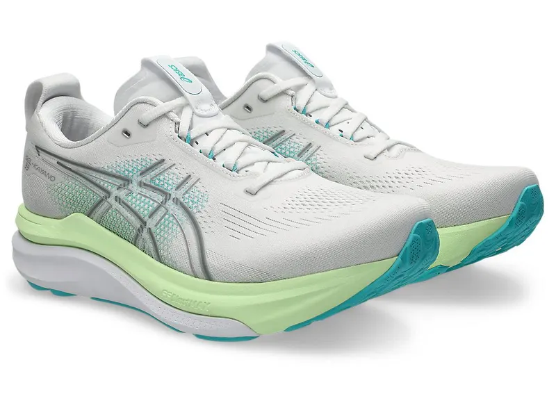 ASICS GEL-KAYANO 33 “White / Energy Aqua” (1011C167-100)