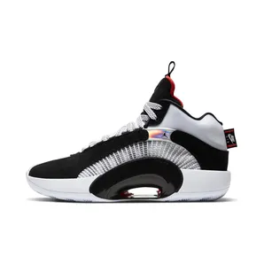 Air Jordan XXXV DNA “Black / White / Chile Red” (CQ4228-001)
