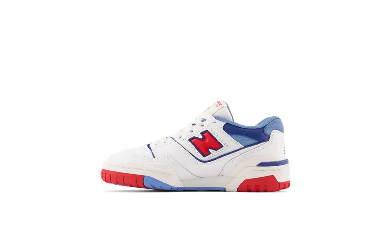 New Balance 550 White True Red Atlantic Blue (GSB550CH)