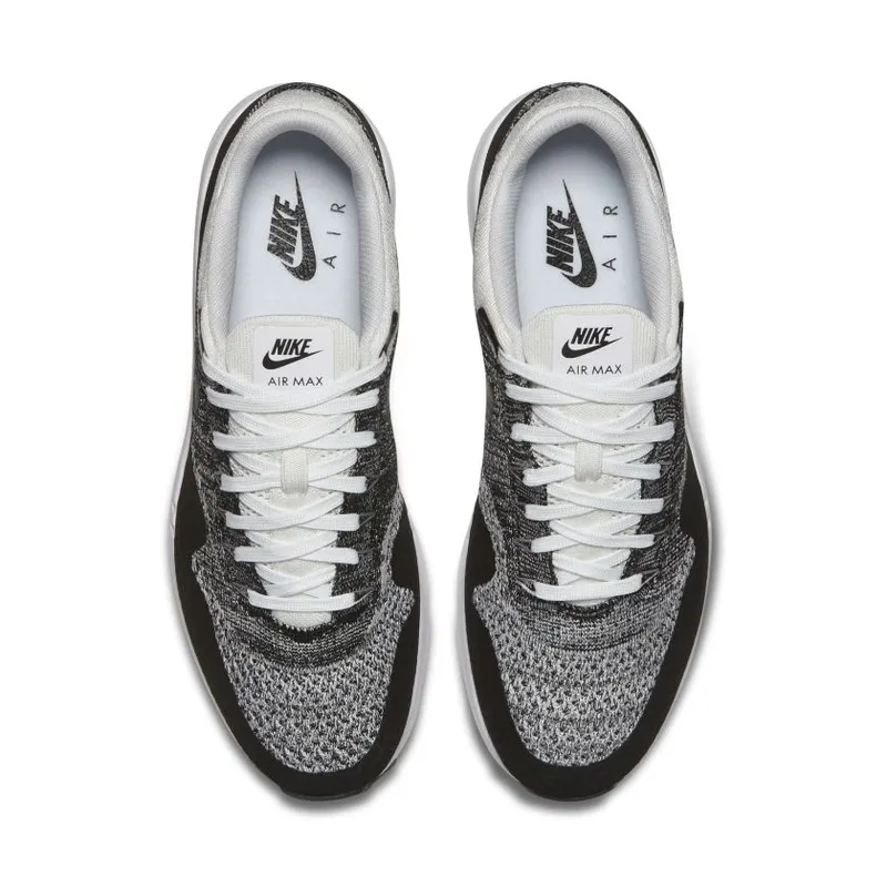 Nike Air Max 1 Ultra Fkynit White Black White/Black (843384-100)