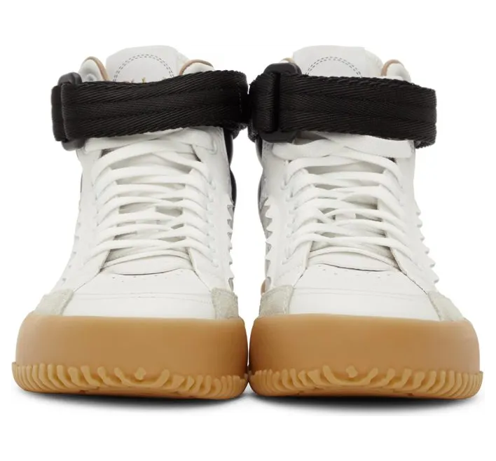 Chloé White & Navy Franckie High-Top 91J Wht/Blu (CHC20W39242) (2)