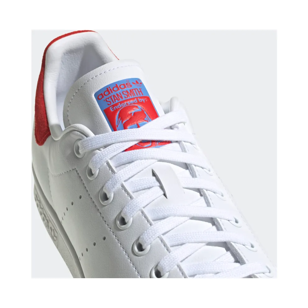 adidas Stan Smith Cloud White / Vivid Red / Real Blue (GY1042)
