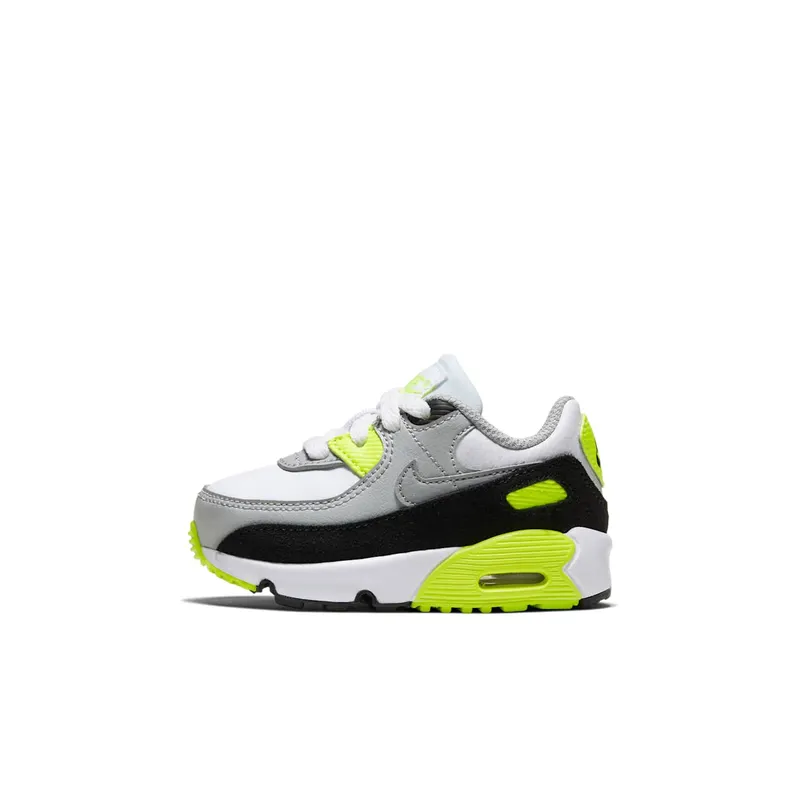 Nike Air Max 90 OG Volt 2020 (TD) White/Particle Grey-Black-Volt (CD6868-101)