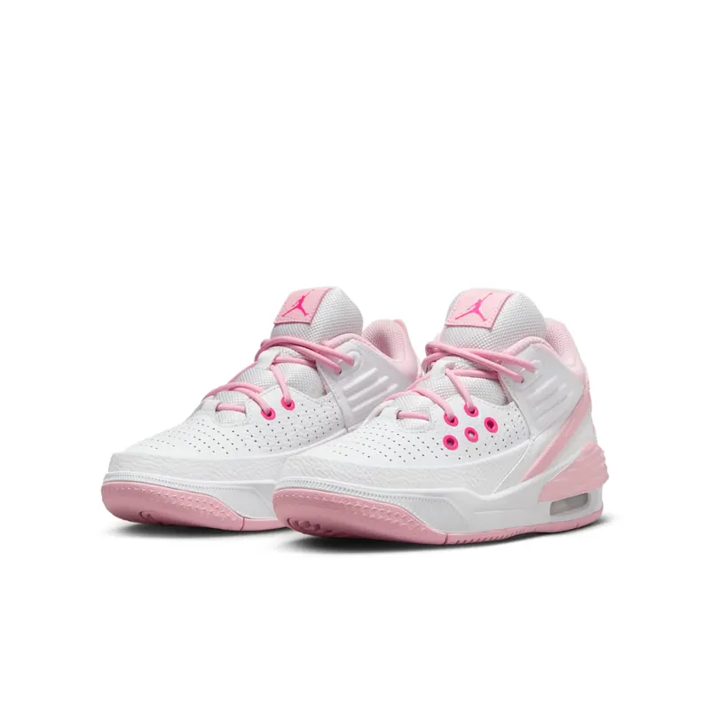 Jordan Max Aura 5 White Fierce Pink Medium Soft Pink (FD8789-116)