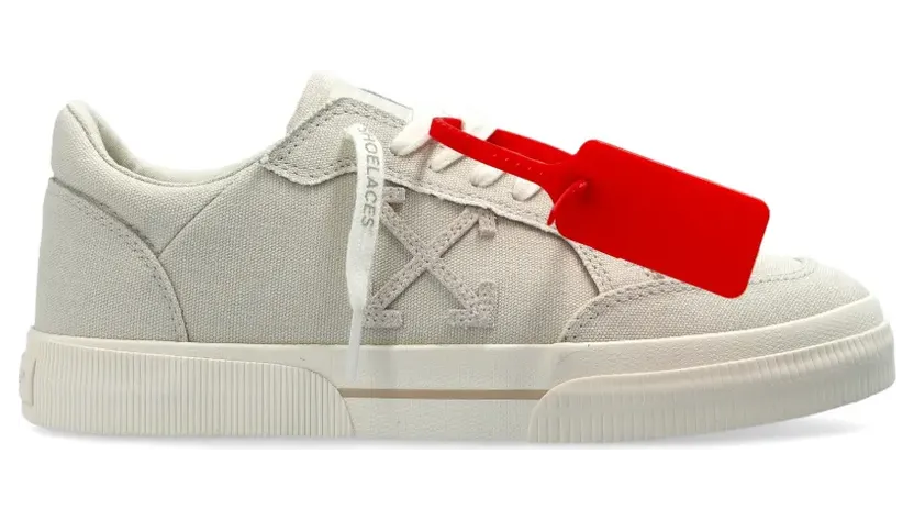 Off-White Arrow sneakers met rits – Beige (OWIA288S26FAB0010503)