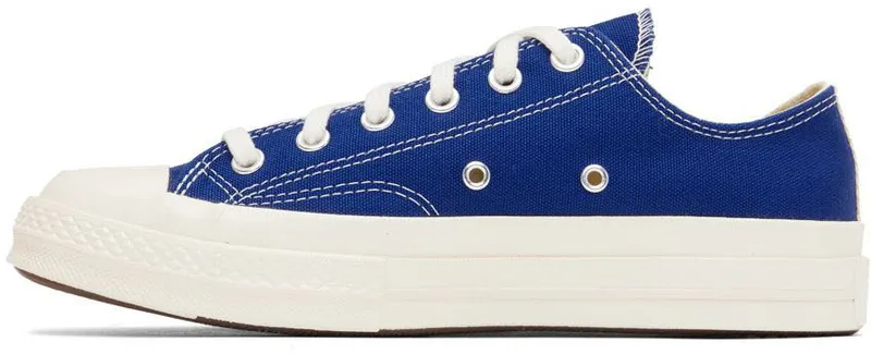 Comme des Garçons Play Grey Converse Edition Half Heart Chuck 70 Low (P1K121)