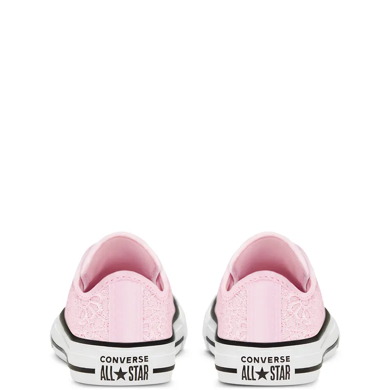 Converse Older Kids’ Daisy Crochet Chuck Taylor All Star Low Top (668284C)