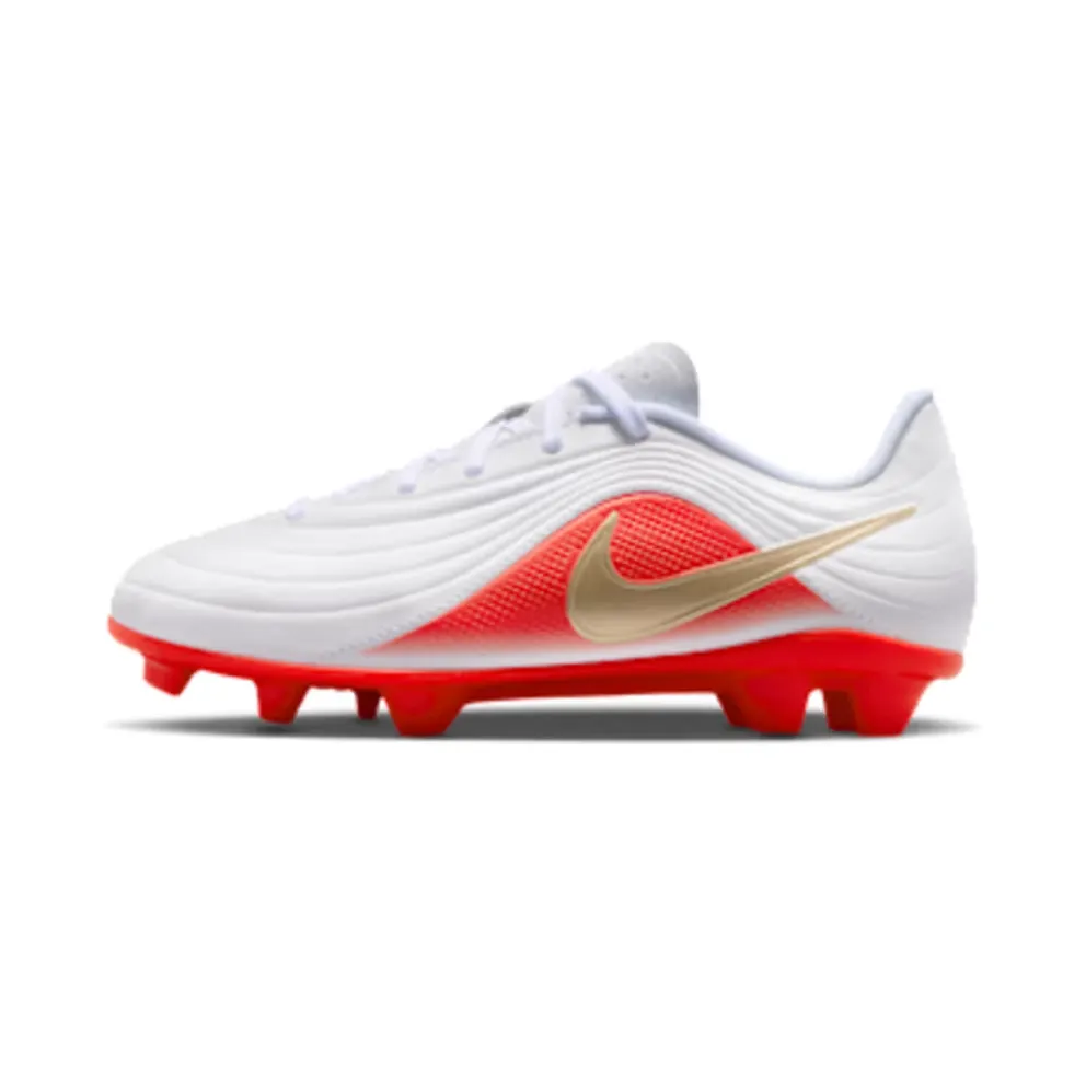 Nike Jr. Tiempo Maestro Club ‘ Multi-Ground Low-Top “White / Bright Crimson / Blur” (IB5025-100)