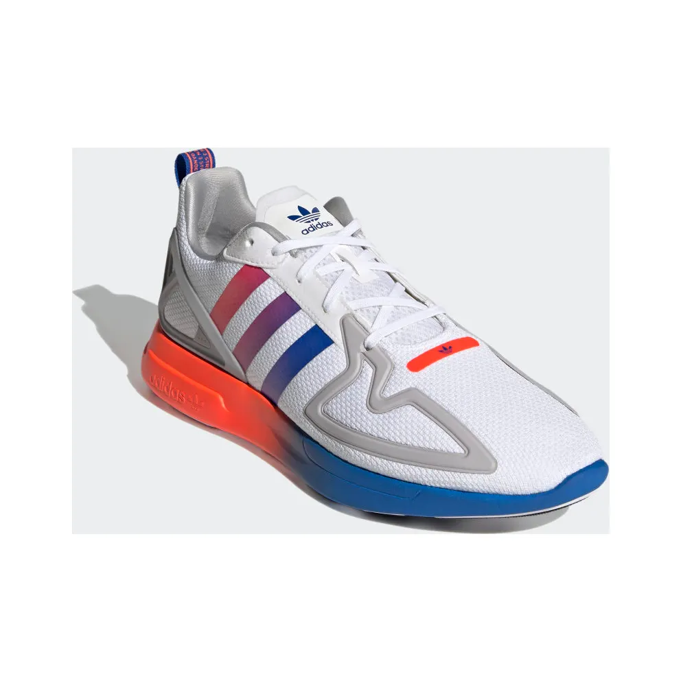 Adidas ZX 2K Flux Cloud White / Core Black / Blue (FX2044)