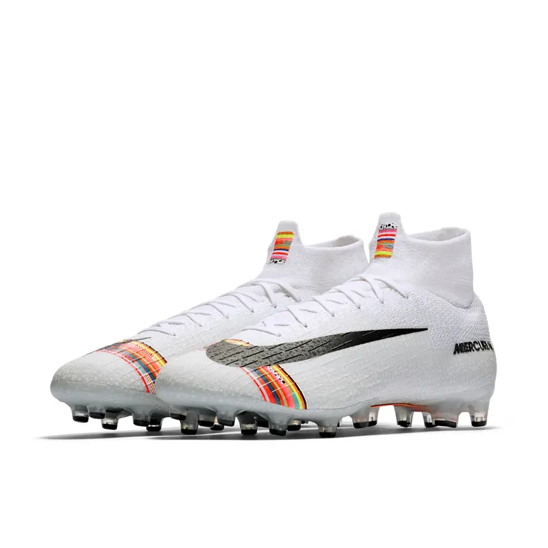Nike Mercurial Superfly 6 Elite AG Pro White Black White/Black-Pure Platinum (AJ3546-109)