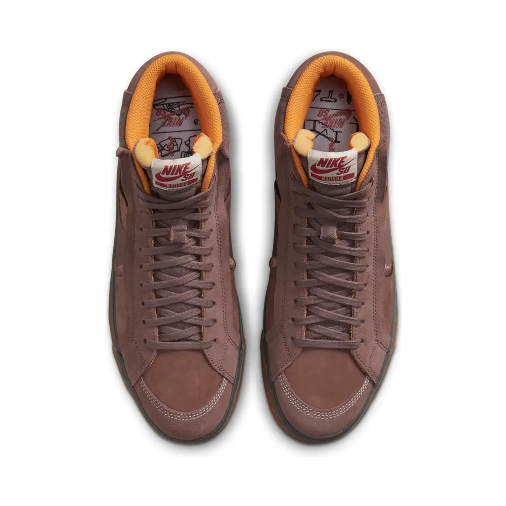 Nike SB Zoom Blazer Mid PRM Plus Plum Eclipse Gum (DV5468-200)