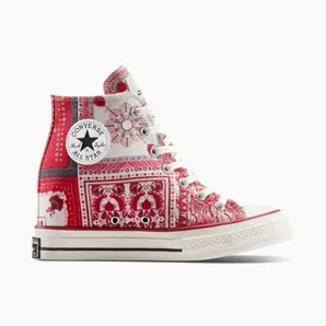 Converse Chuck 70 Internal Wedge Hi Isabel Marant Vanilla Ice Red (A14802C)