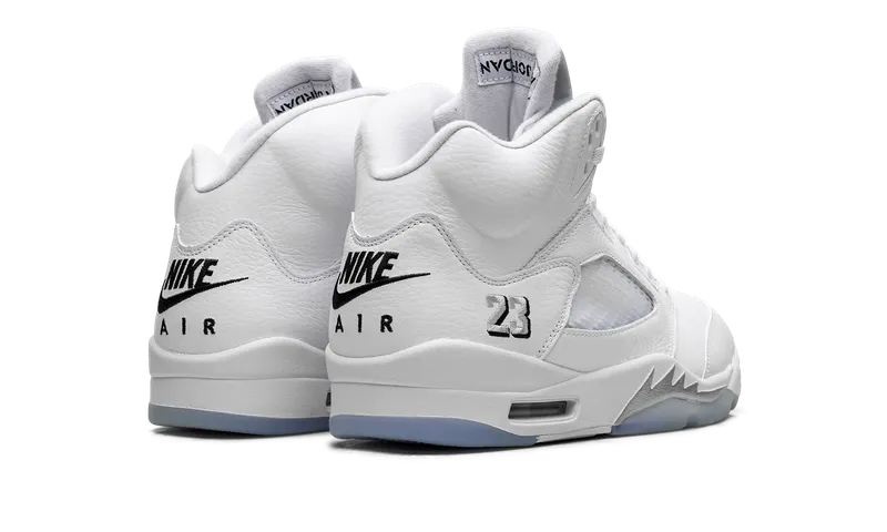 Air Jordan 5 “White Metallic (2026)” (HQ7978-103)