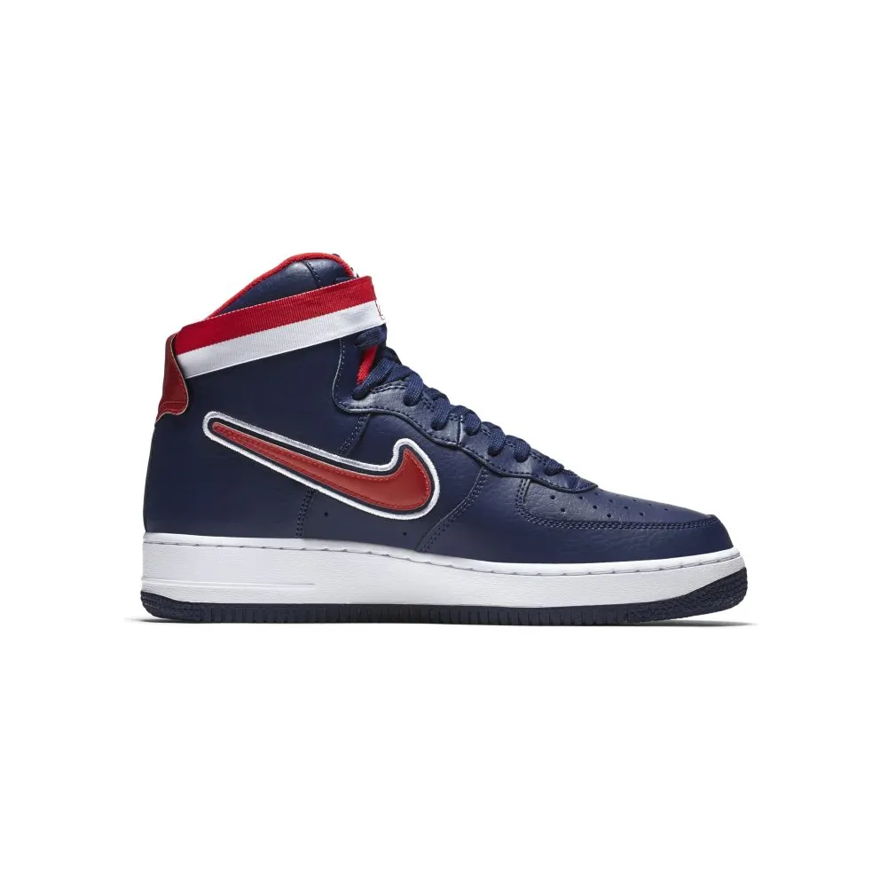 Nike Air Force 1 High Sport NBA Midnight Navy University Red Midnight Navy/University Red-White (AV3938-400)