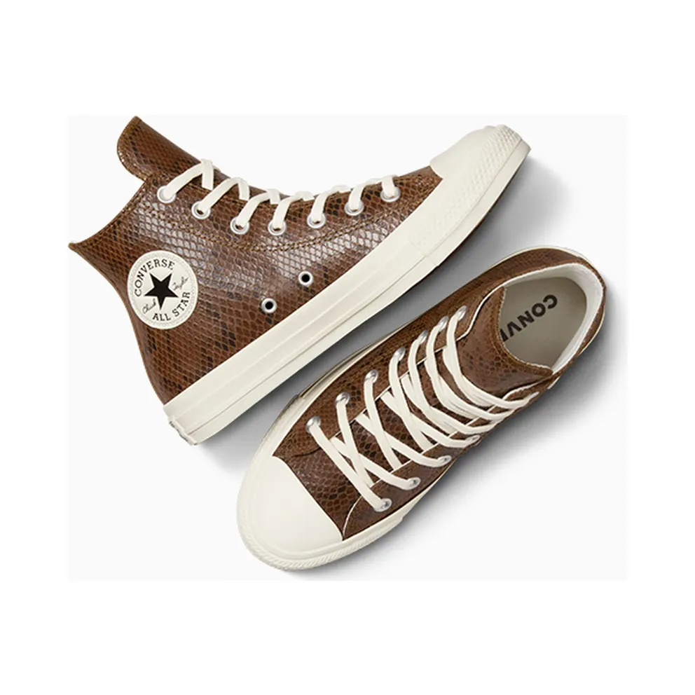 Converse Chuck Taylor All Star Snakeskin Print Dark Whiskey/Egret/Black (A13393C)