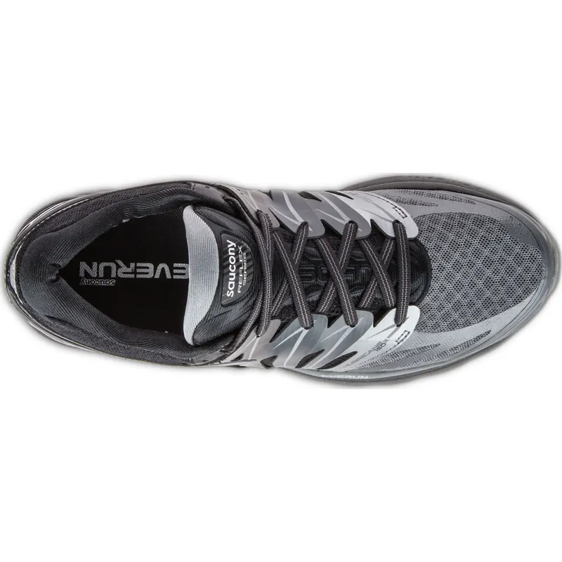 Saucony Hurricane Iso 2 Reflex Black/Grey Black/Grey (S20333-1)