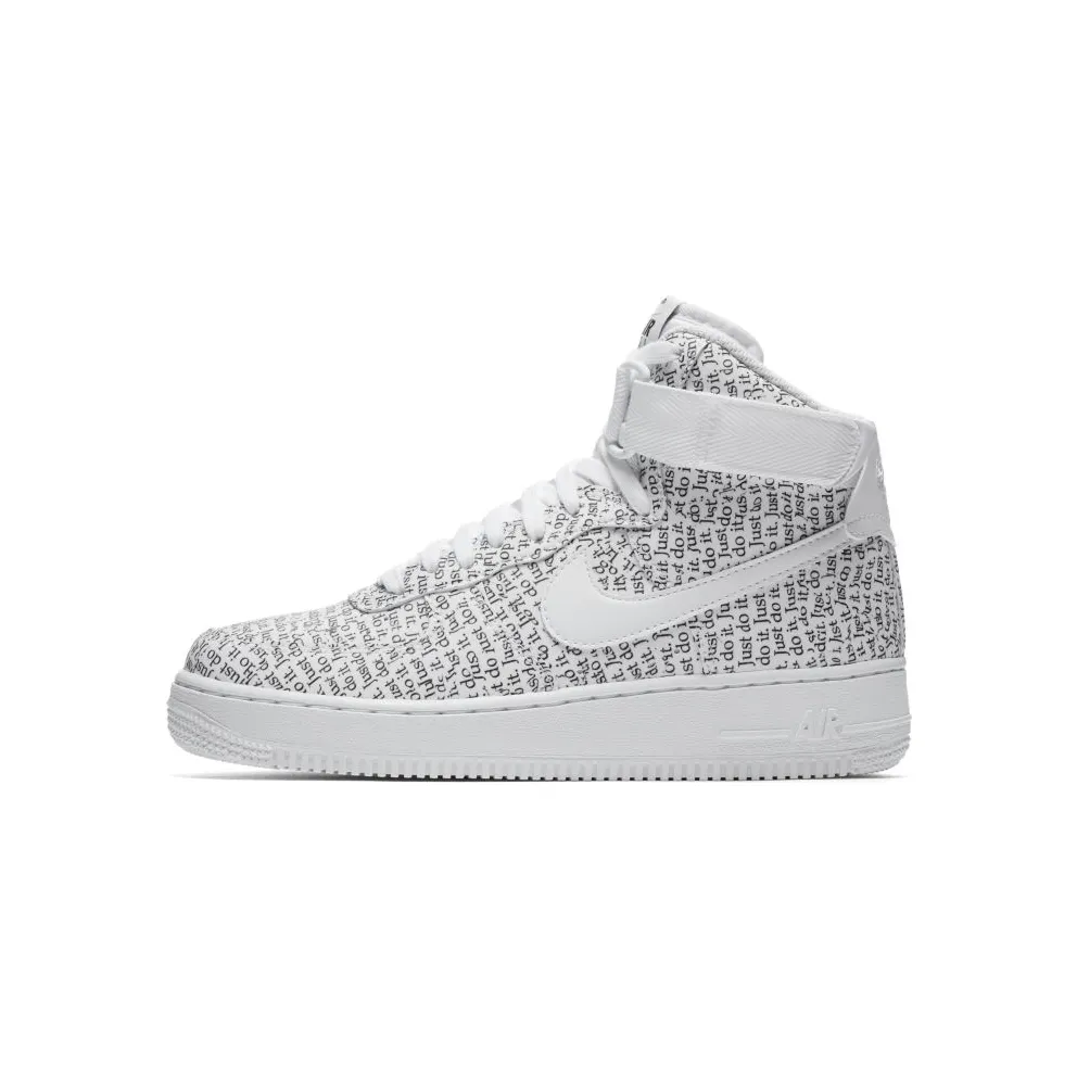 Nike Air Force 1 High Just Do It Pack White (W) White/White-White-Black-Total Orange (AO5138-100)