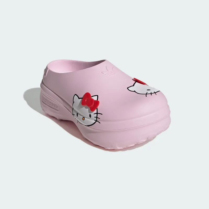 adidas adiFOM Stan Smith Mules Hello Kitty Clear Pink Red (IG4446)
