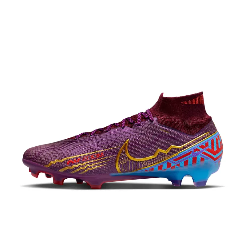 Nike Zoom Superfly 9 Elite KM FG Mbappe Dark Beetroot (DO9342-694)