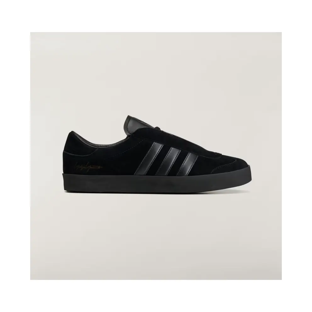 adidas Y-3 Gazelle “Black / Black / Black” (LA6689)