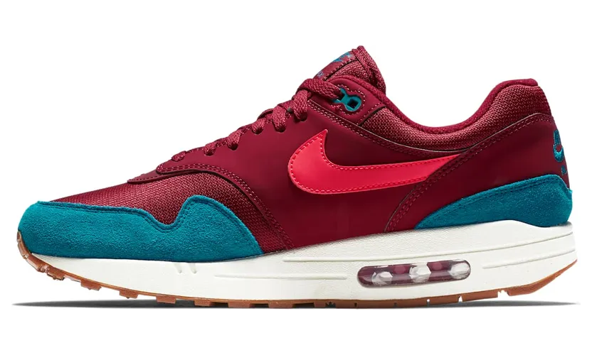 Nike Air Max 1 “Team Red / Green Abyss / White / Red Orbit” (AH8145-601)