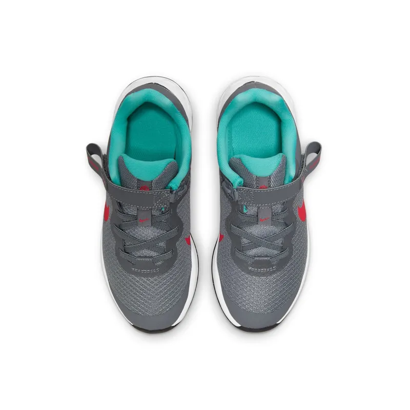 Nike Revolution 6 FlyEase Younger Kids’ Grey 50% Sustainable Materials (DD1114-006)