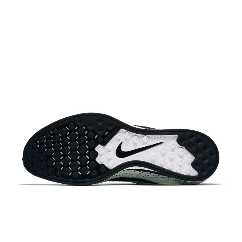 Nike Flyknit Racer Orca Black White Volt (526628-011)