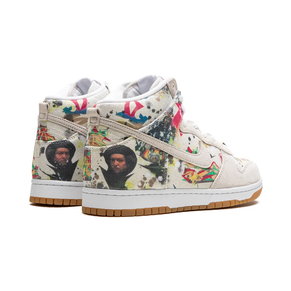 Nike SB Dunk High “Supreme Rammellzee” (FD8779-100)