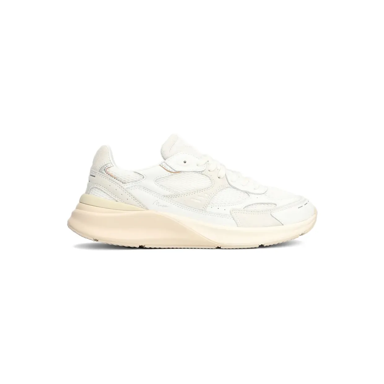 D.A.T.E. Musa panelled “White” (W451MSHFWH)