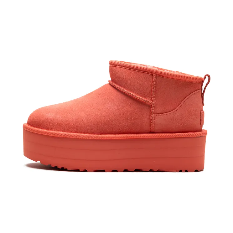 Ugg Classic Ultra Mini Platform Boot “Vibrant Coral” (1135092-VCRL)