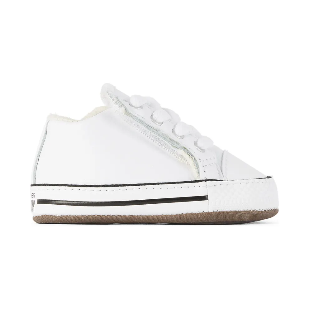 Converse Baby White Easy-On Chuck Taylor All Star Cribster Sneakers (867216C)