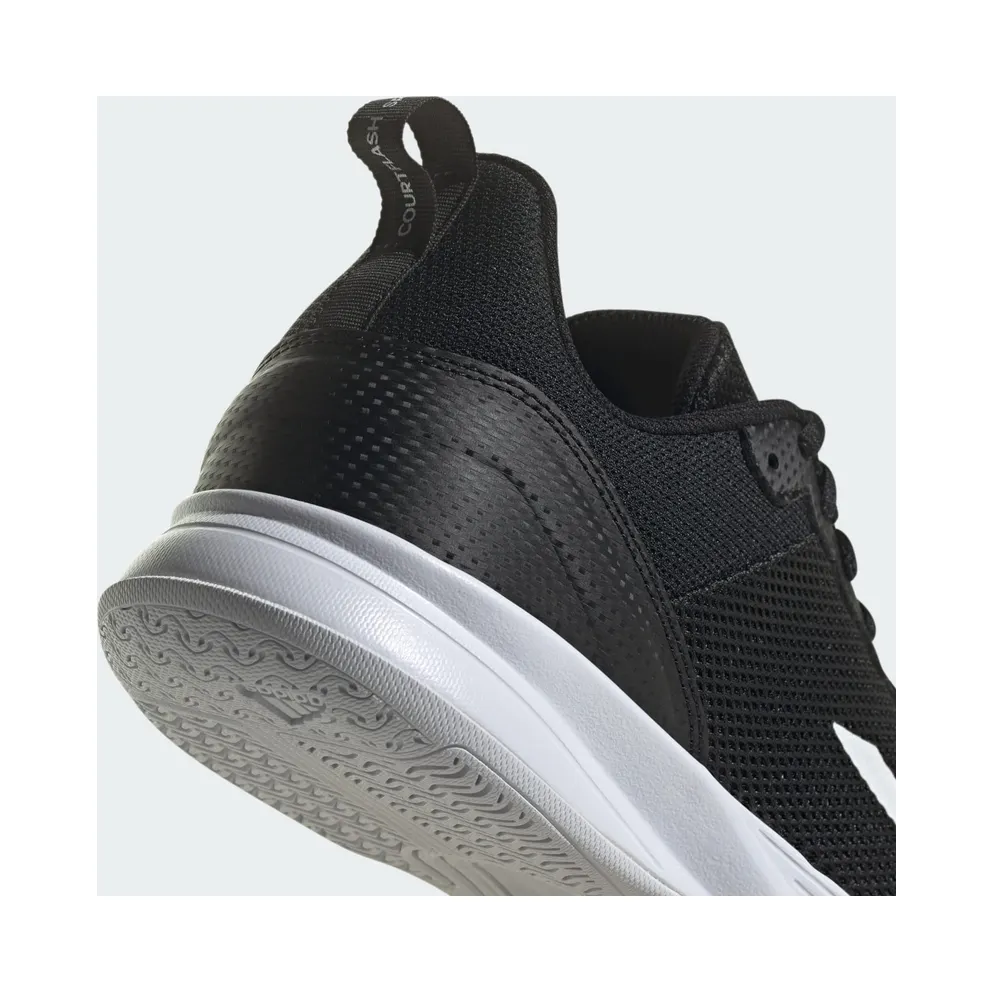 adidas Courtflash Speed Core Black Cloud White Matte Silver (IG9537)
