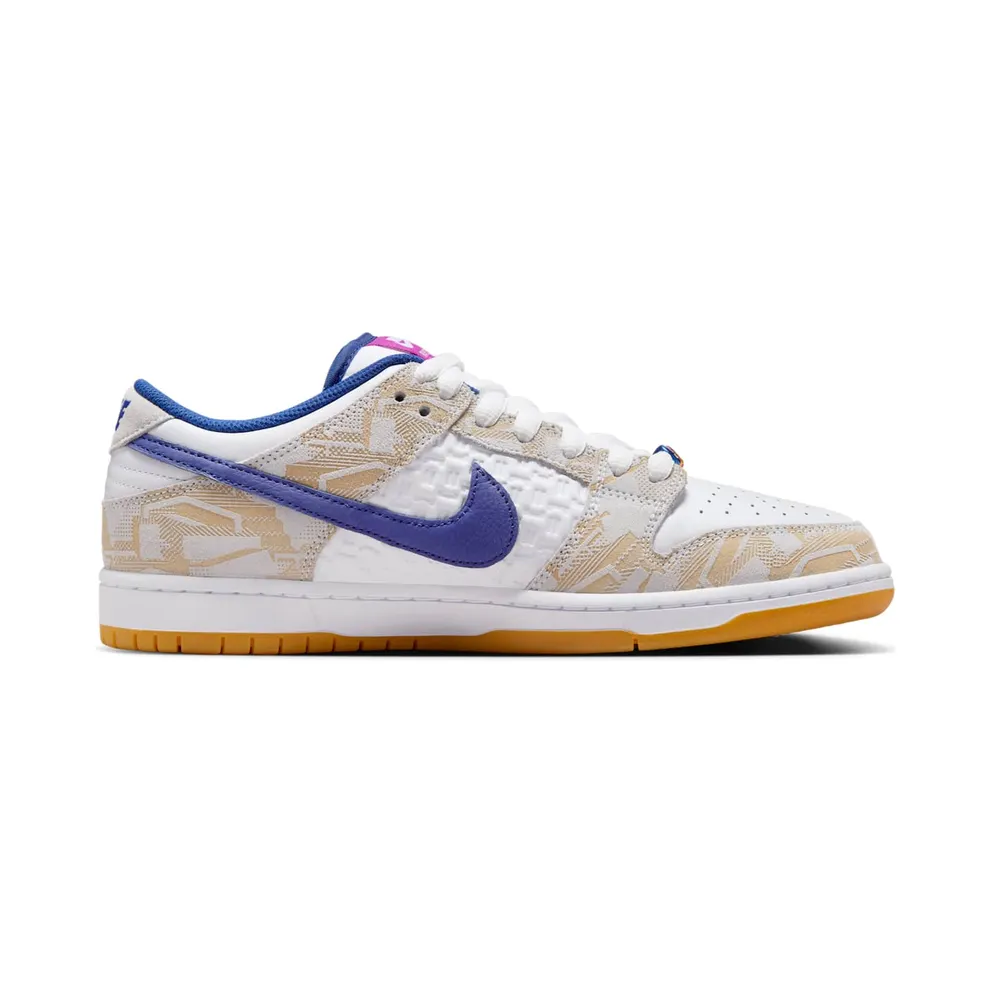 Nike SB Dunk Low Premium Pure Platinum/Vivid Purple/White/Deep Royal Blue (FZ5251-001)