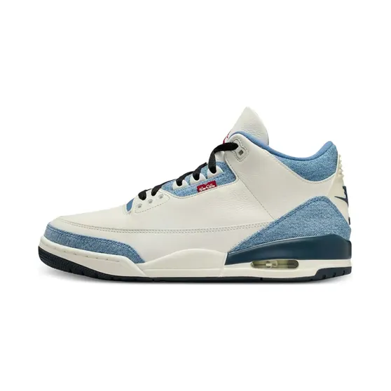 Jordan x Levi’s Air Jordan 3 High-Top-Sneakers “White” (IR0912)
