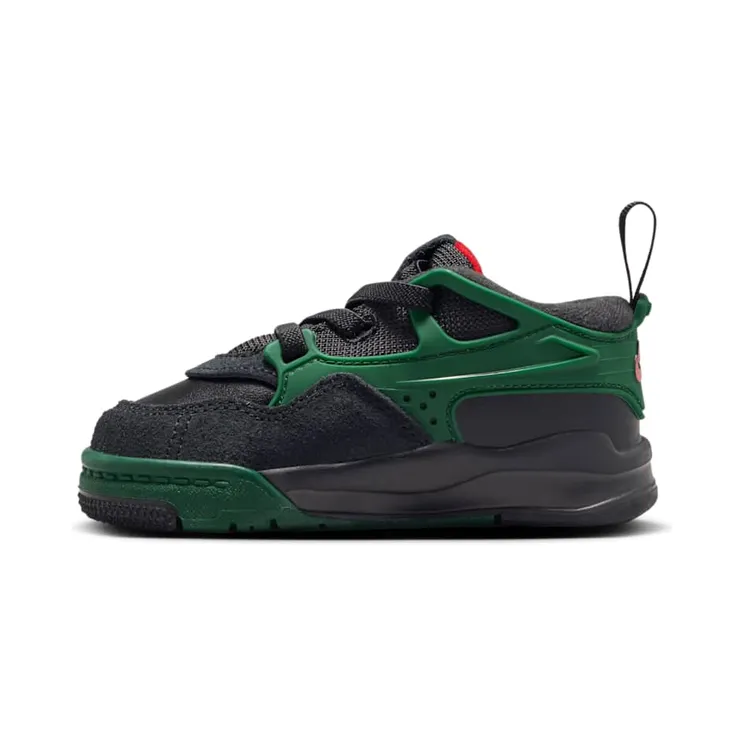 Jordan 4 RM Black Gorge Green Varsity Red (FQ7937-003)