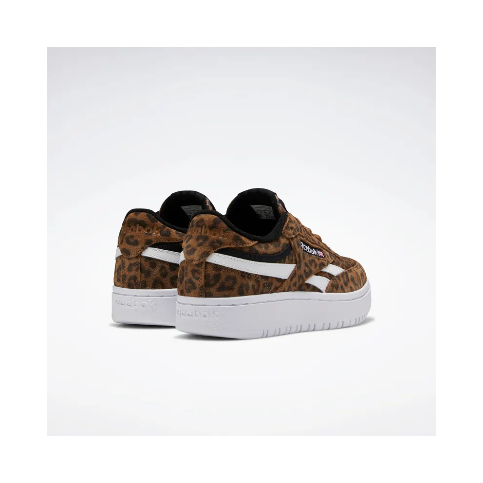 Reebok Club C Double Revenge Shoes Black / Wild Brown / Just Brown