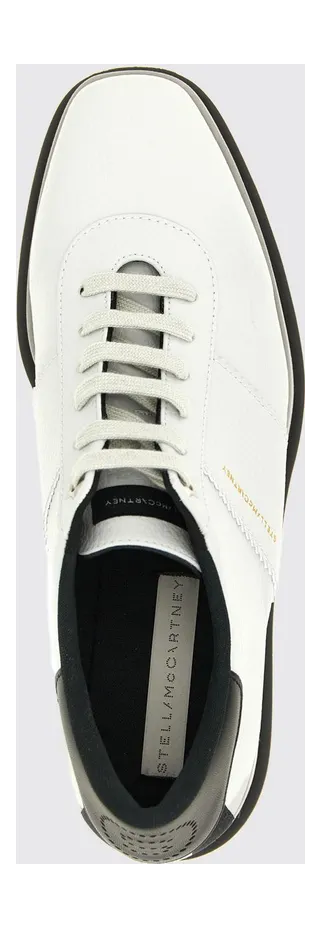 Stella McCartney Elyse Wedge Sneakers in Polyurethane Grey (810611E002881705) (3)