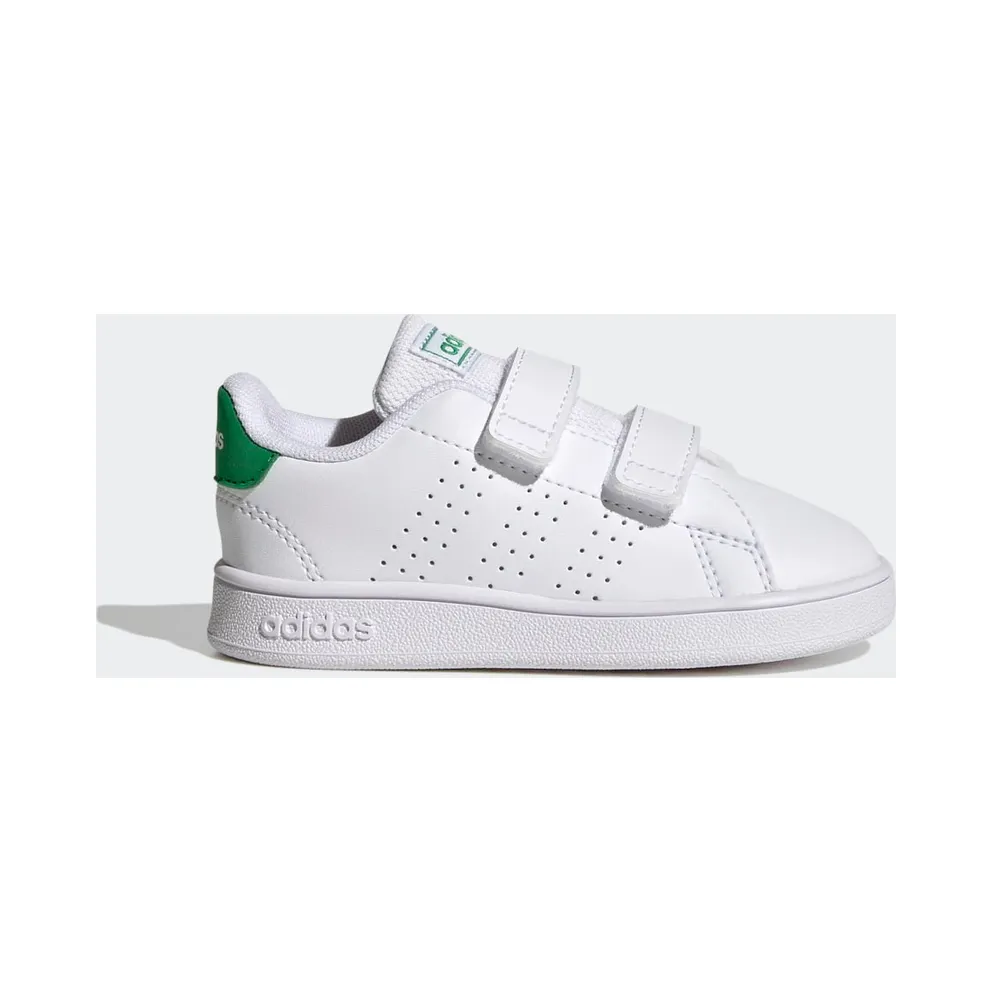 Adidas Advantage Lifestyle Court Two Hook-and-Loop Cloud White / Green / Core Black (GW6500)