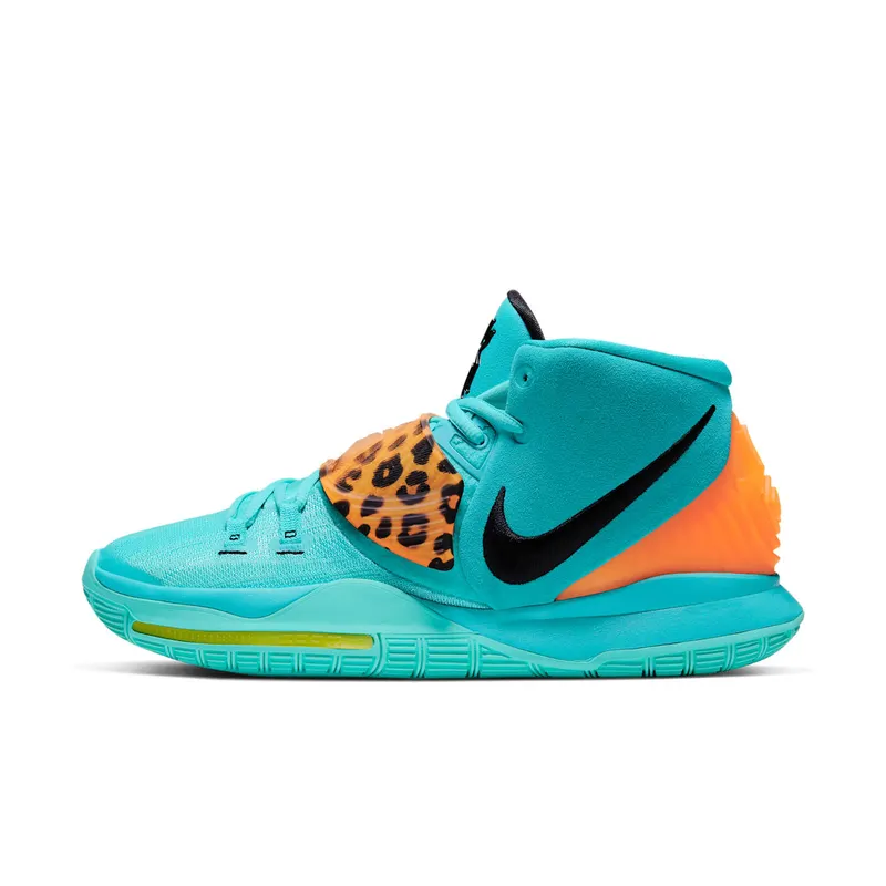 Nike  Kyrie 6 Oracle Aqua Oracle Aqua/Black-Opti Yellow-Total Orange (BQ4630-300)